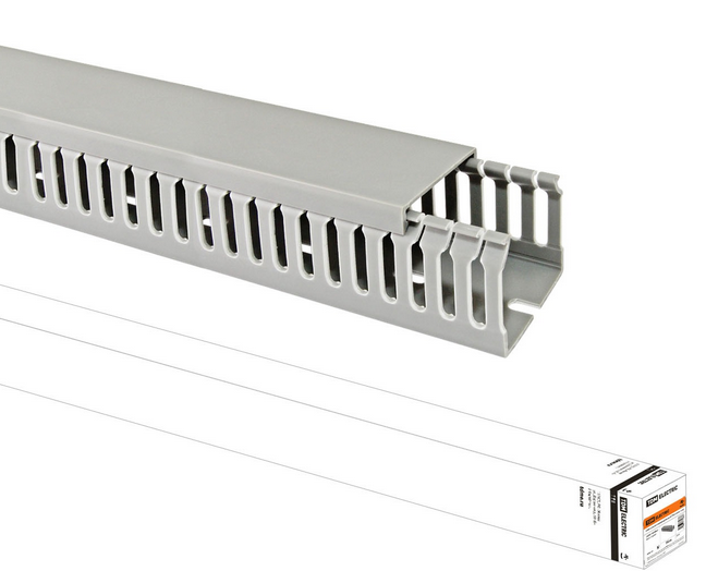 Кабель-канал перфорир.  25х60 перфорация 6/9мм TDM (32 м)