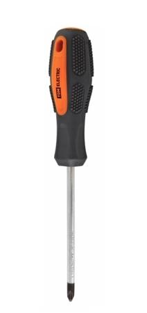 Отвертка крестовая PH 1х75 мм, двухкомпонентная, CR-V, серия "Алмаз" TDM