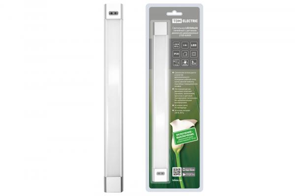 Светильник TDM LED300х30 линейный, 5Вт, 230В, с  датчиком движения, диммер, 2700-6000К, SQ0329-3605