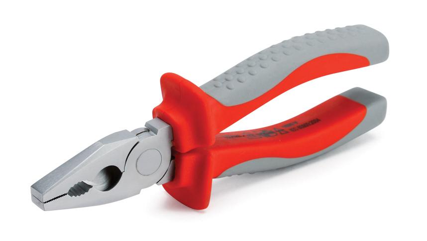 Пассатижи/плоскогубцы диэлектрические 180 мм "Стандарт" до 1000В (КВТ)