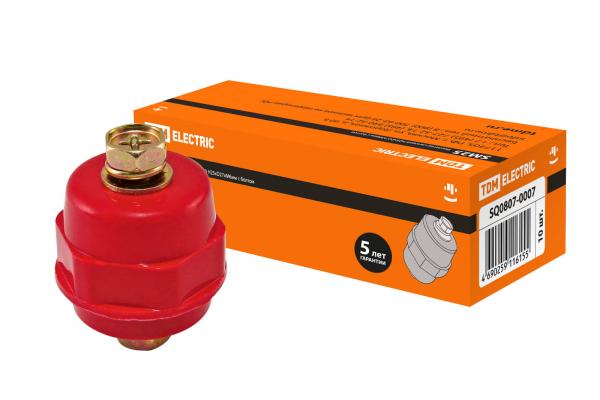 Изолятор TDM SM-25 Н25хD27хМ6мм силовой с болтом