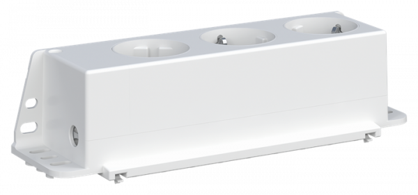 Розетка тройная ZE227