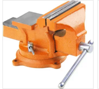 Тиски слесарные, 150 мм, поворотные, с наковальней// SPARTA 186275